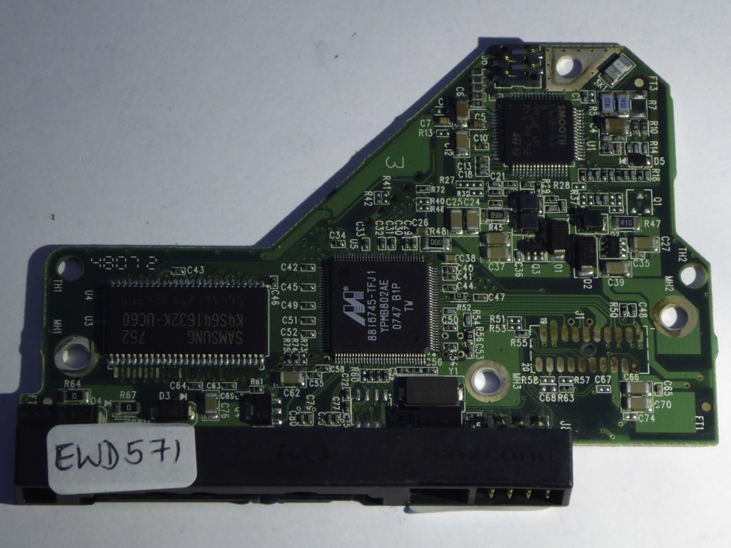Western Digital WD3200AAJS-65VWA0 2060-701444-004 REV A  PCB for Sale