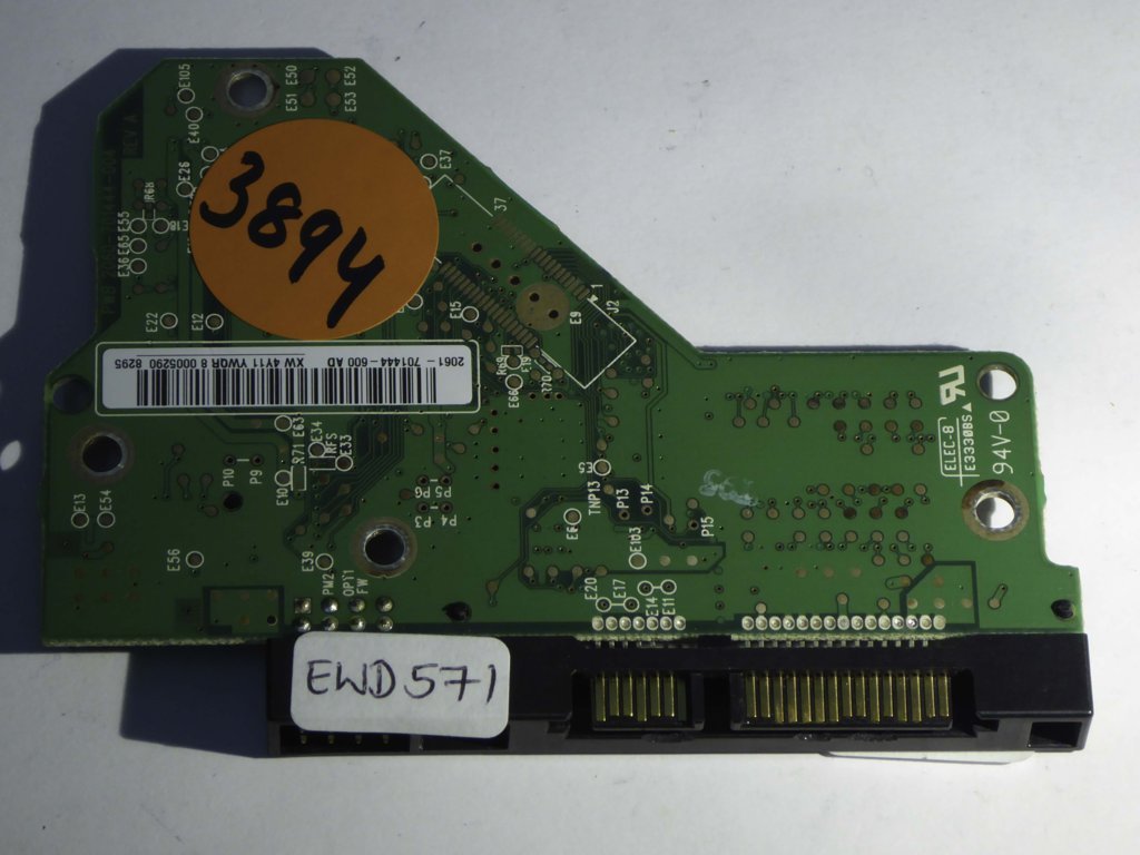 Western Digital WD3200AAJS-65VWA0 2060-701444-004 REV A  PCB for Sale