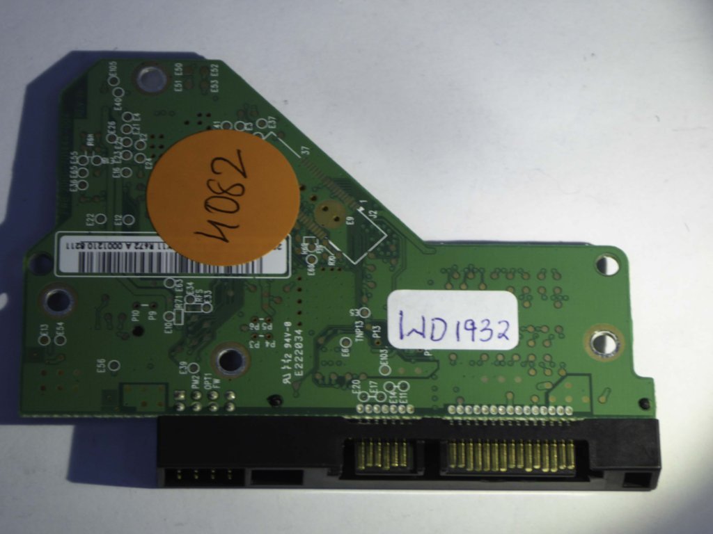 Western Digital WD3200AAJS-65VWAO 2060-701444-004 REV A  PCB for Sale
