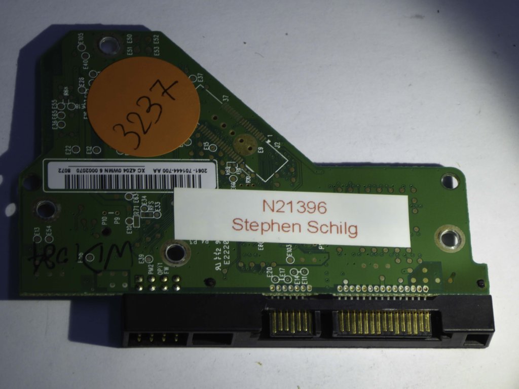 Western Digital WD3200AAKS-00VYA0 2060-701444-004 REV A  PCB for Sale