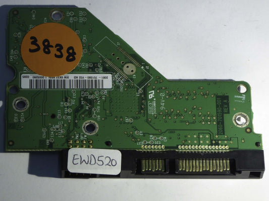 Western Digital WD3200AAKS-75L9A0 2060-701590-001 REV A  PCB for Sale