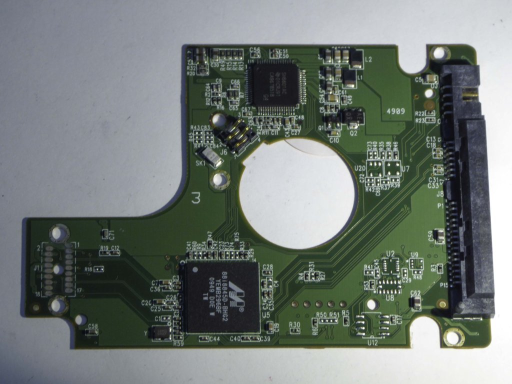 Western Digital WD3200BEKT-75F3T0 2060-771574-001 REV P1  PCB for Sale