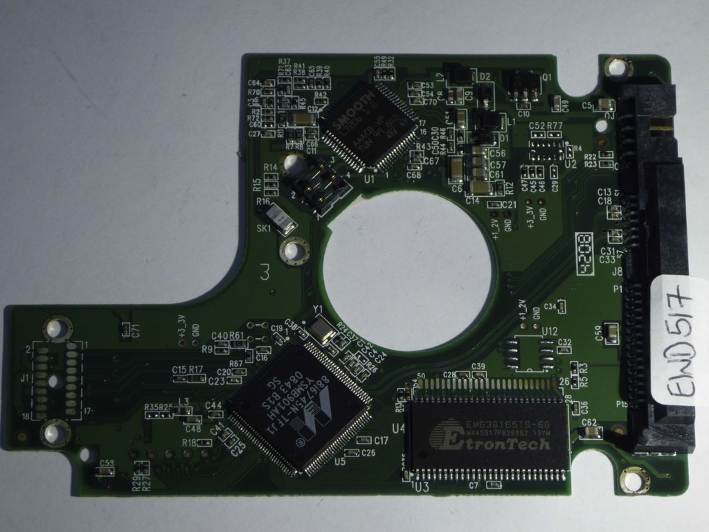 Western Digital WD3200BEVS-08VAT2 2060-701499-005 REV P1  PCB for Sale