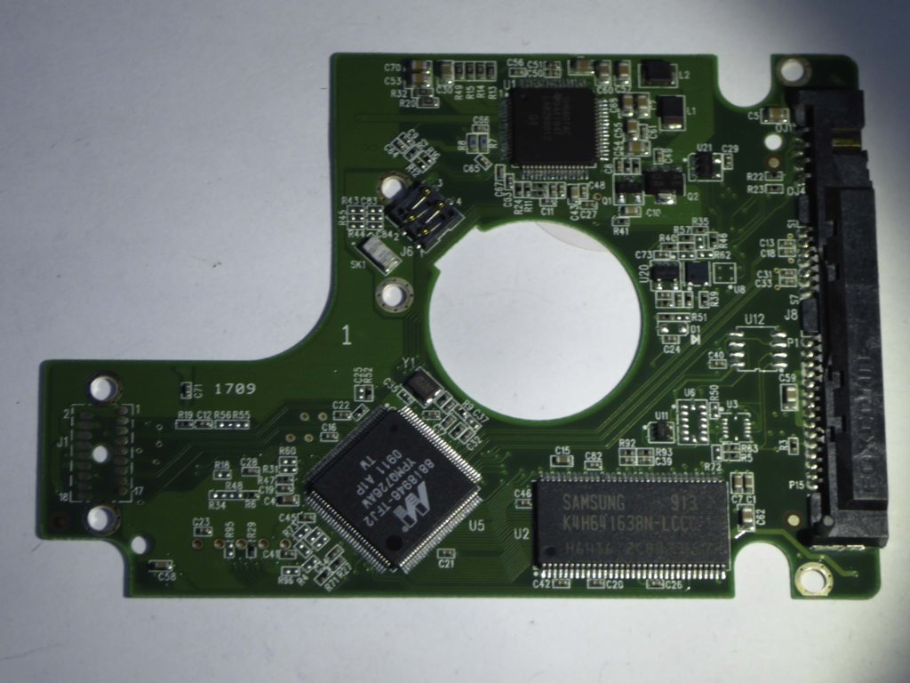 Western Digital WD3200BEVT-11A03T0 2060-701609-000 REV P1  PCB for Sale