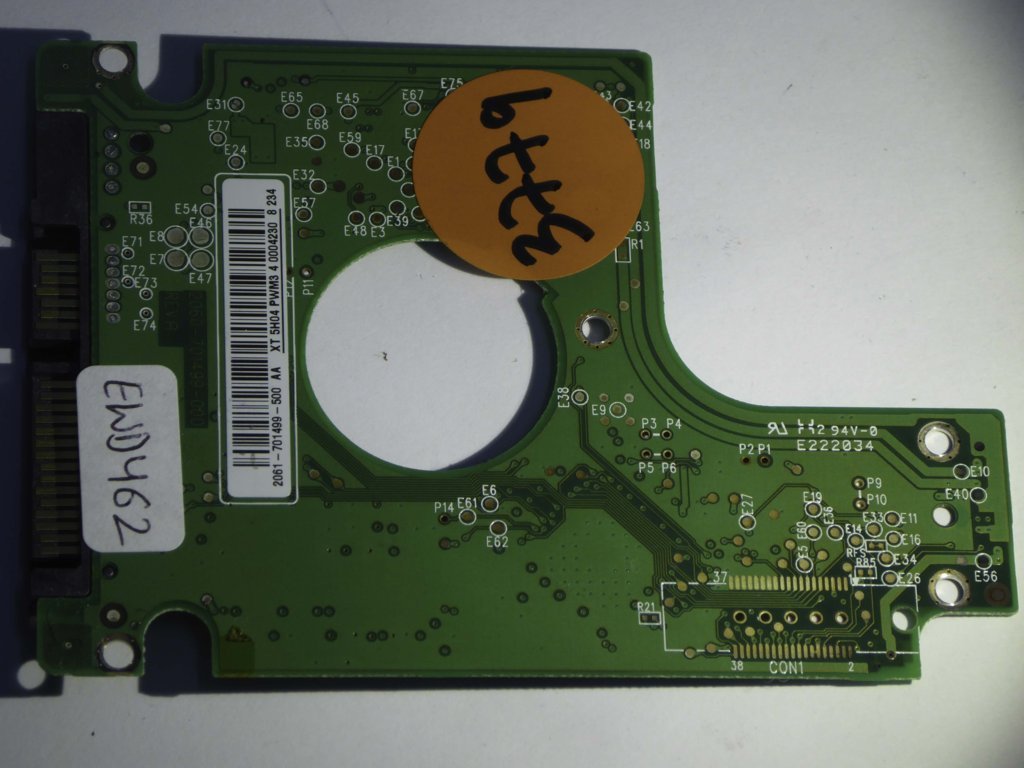Western Digital WD3200BEVT-22ZCT0 2060-701499-000 REV A  PCB for Sale