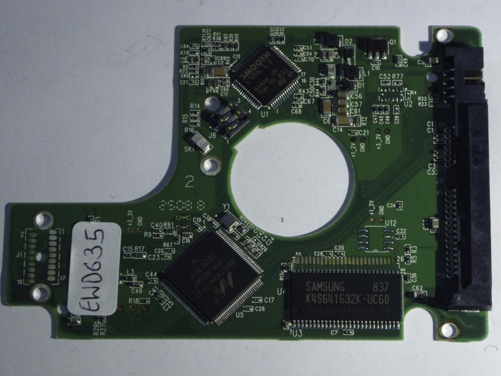Western Digital WD3200BMVS-11F9S0 2060-701499-000 REV A  PCB for Sale