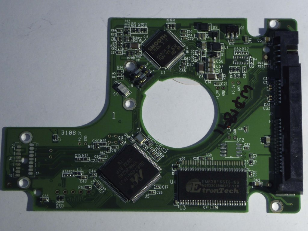 Western Digital WD3200BMVS-11F9S0 2060-701499-000 REV A  PCB for Sale