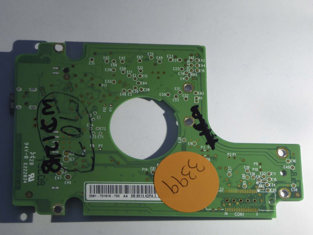 Western Digital WD3200BMVU-11A04S0 2060-701615-004 REV A  PCB for Sale