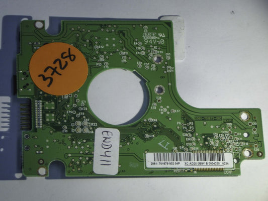 Western Digital WD3200BMVV-11A1CS0 2060-701675-002 REV P1  PCB for Sale