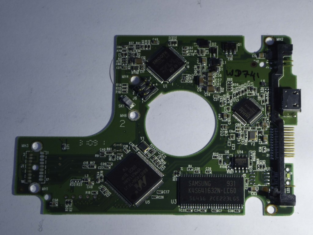 Western Digital WD3200BMVV-11A1PS0 2060-701650-000 REV P1  PCB for Sale