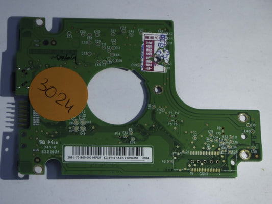 Western Digital WD3200BMVV-11A1PS0 2060-701650-000 REV P1  PCB for Sale