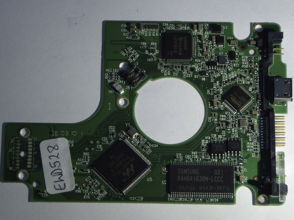Western Digital WD3200BMVV-11A9MS0 2060-701675-004 REV P1  PCB for Sale