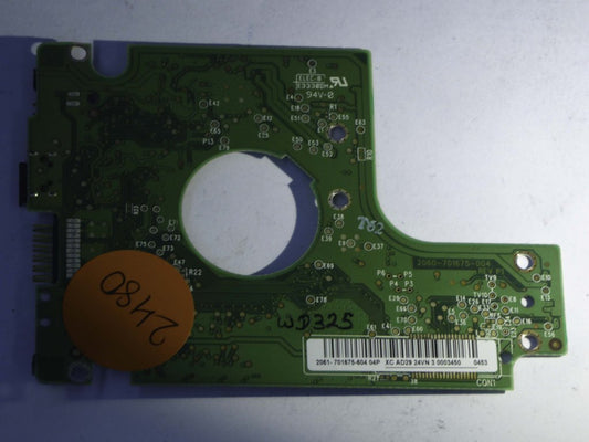 Western Digital WD3200BMVV 2061-701675-004 REV P1  PCB for Sale