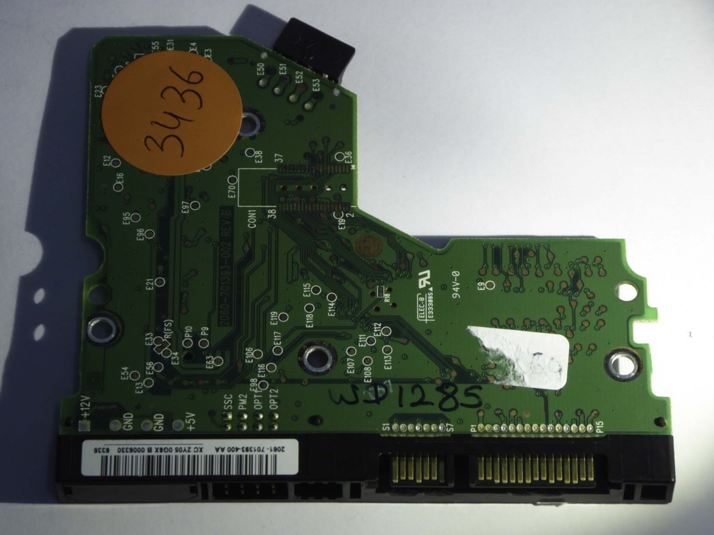 Western Digital WD3200JS-60PD80 2060-701393-002 REV B  PCB for Sale