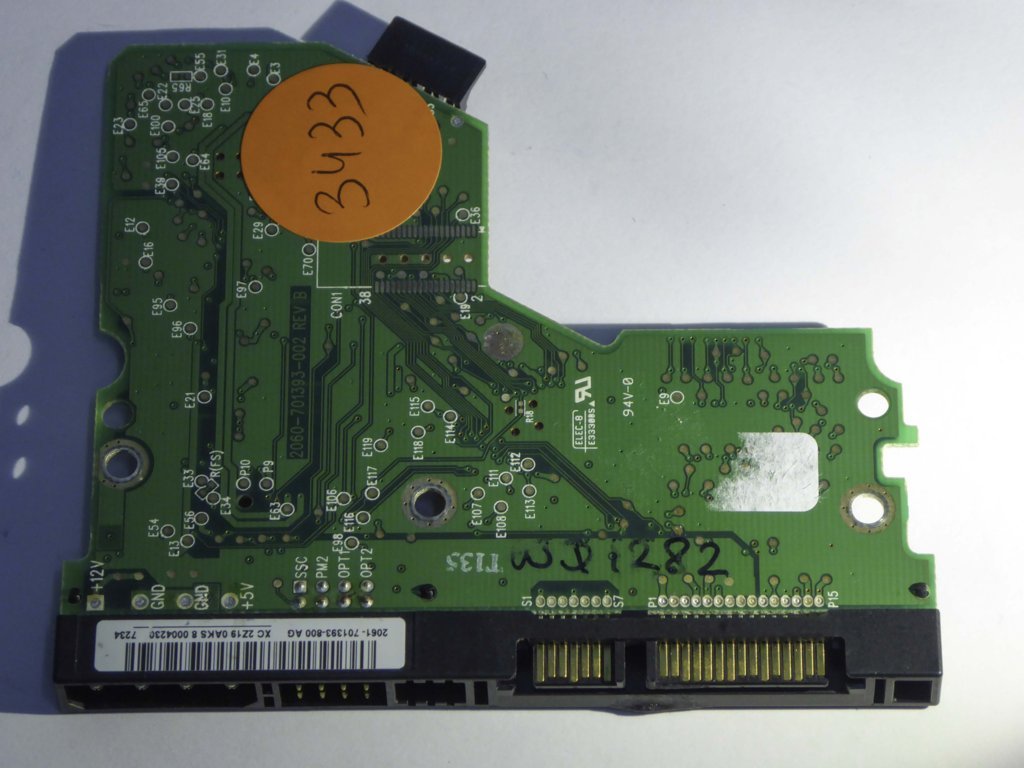 Western Digital WD3200KS-00PFB0 2060-701393-002 REV B  PCB for Sale