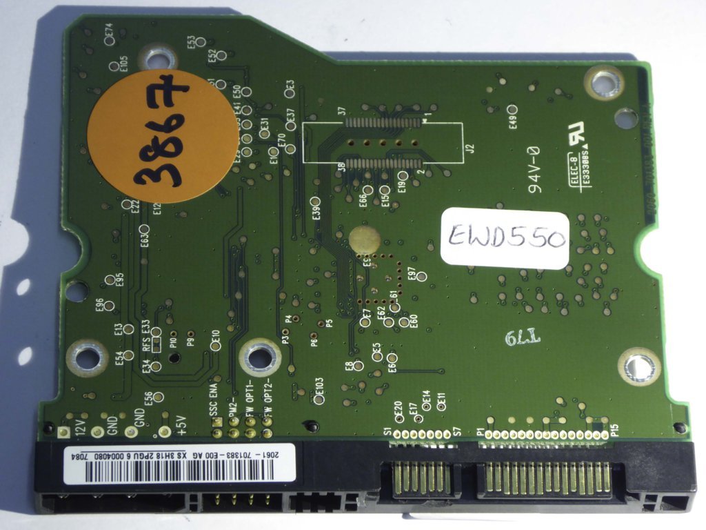 Western Digital WD4000YS-01MPB0 2060-701383-001 REV A  PCB for Sale