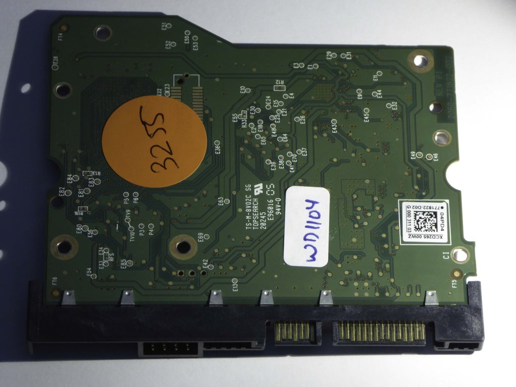 Western Digital WD4001FAEX-00MJRA0 2060-771822-002 REV P1  PCB for Sale