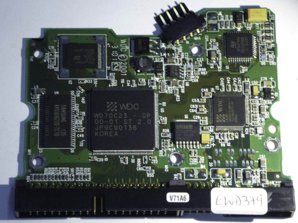 Western Digital WD400BB-00CCB0 2060-001092-006 REV A  PCB for Sale