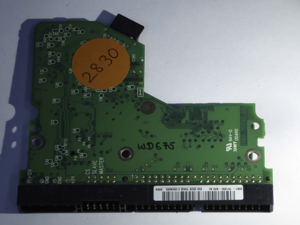Western Digital WD400BB-00JHC0 2060-701292-000 Rev A  PCB for Sale