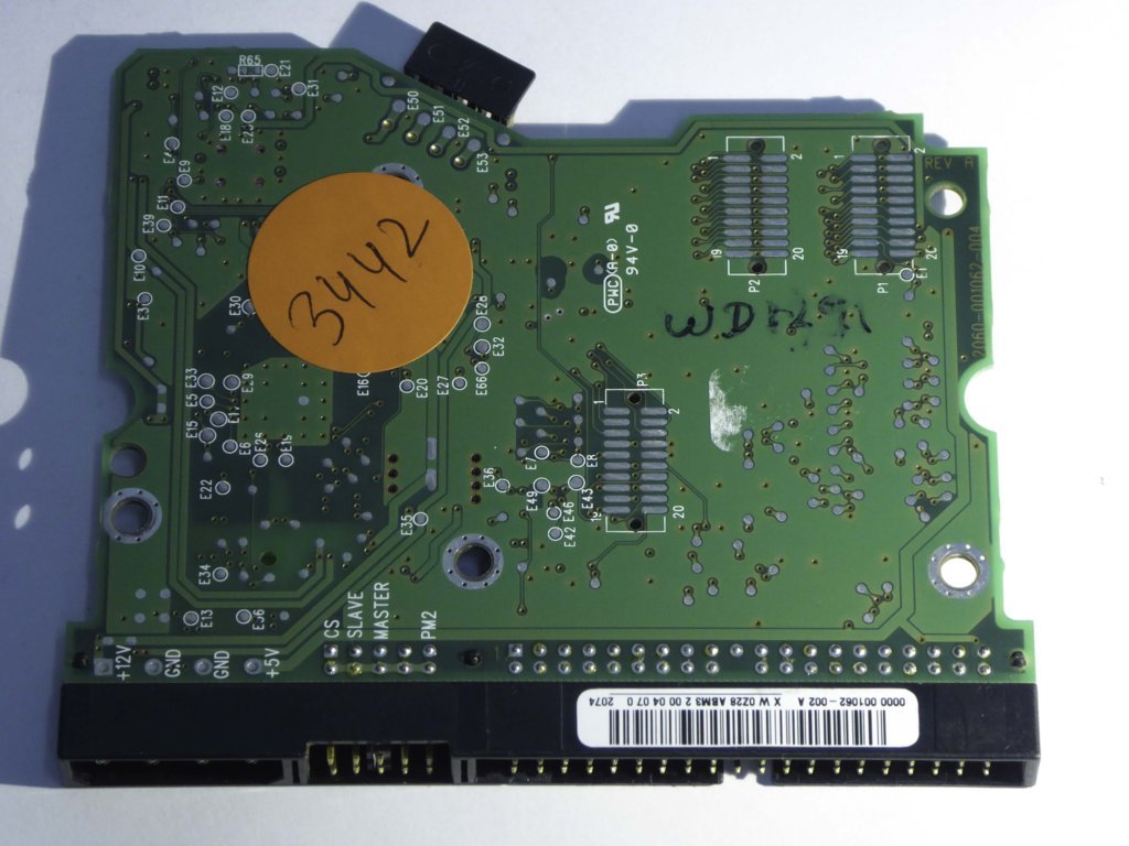 Western Digital WD400BB-32BSA0 2060-001062-004 REV A  PCB for Sale