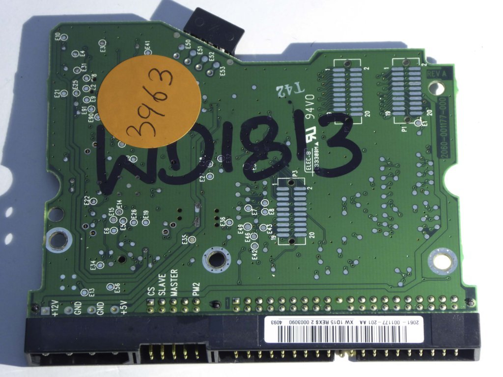 Western Digital WD400BB-60DGA0 2060-001177-000 REV A  PCB for Sale