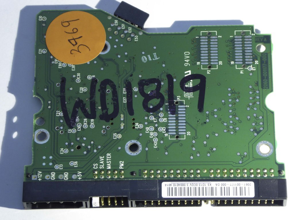Western Digital WD400BB-60DGA0 2060-001177-000 REV A  PCB for Sale