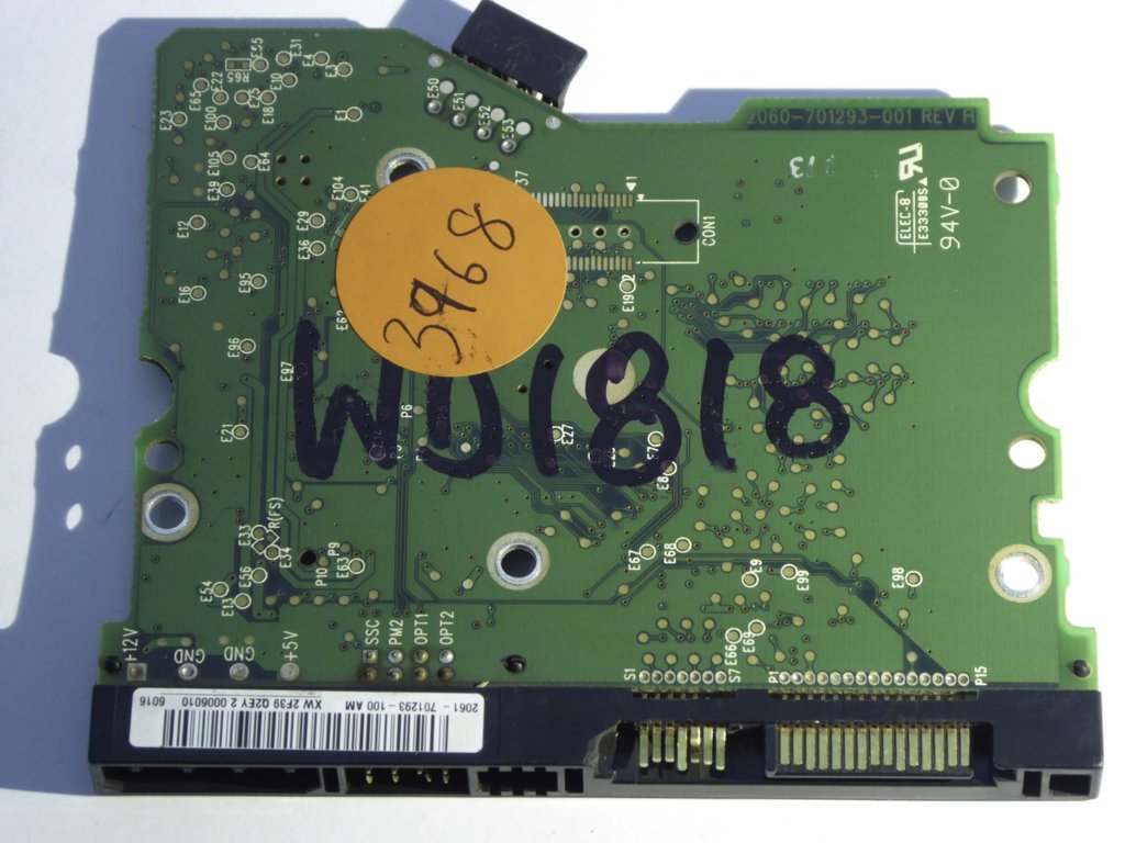 Western Digital WD400BD-08JMC0 2060-701293-001 REV A  PCB for Sale
