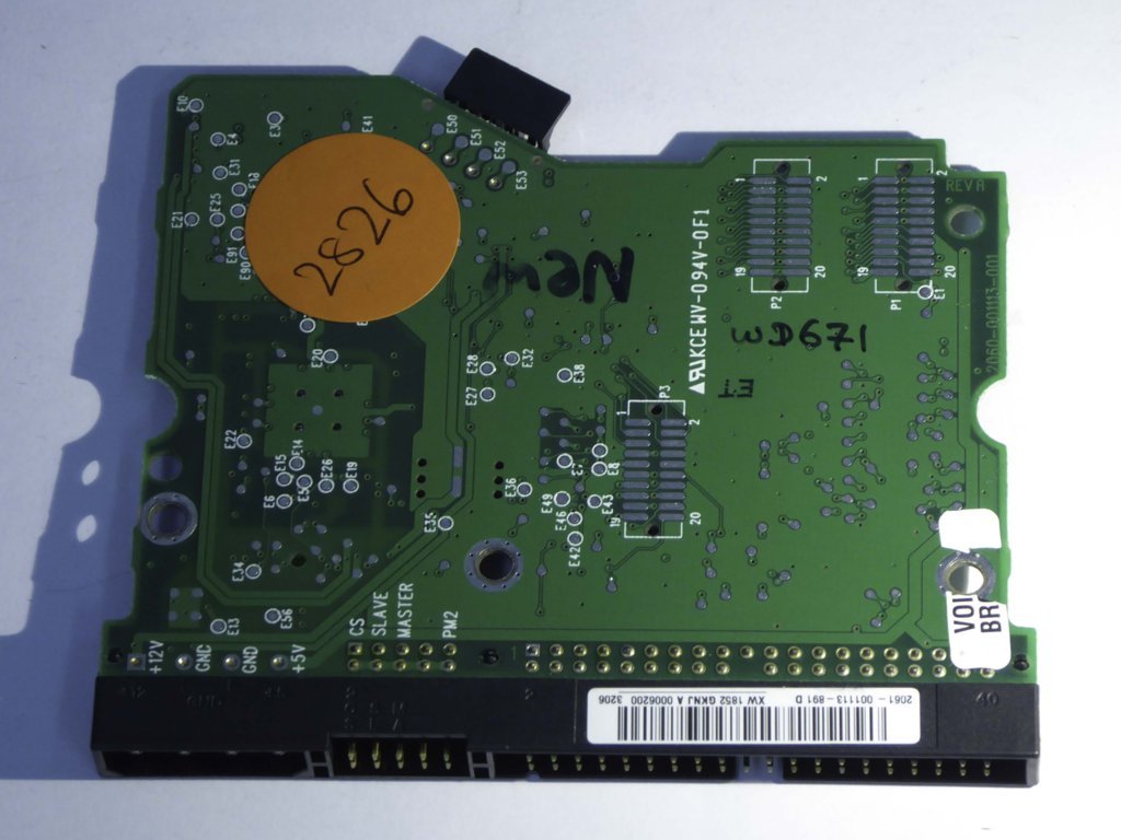 Western Digital WD400EB-11CPF0 2060-001113-001 REV A  PCB for Sale