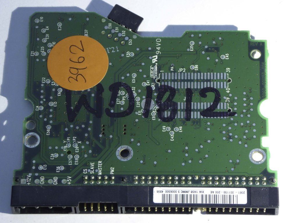 Western Digital WD400LB-60DNA1 2060-001159-006 REV A  PCB for Sale