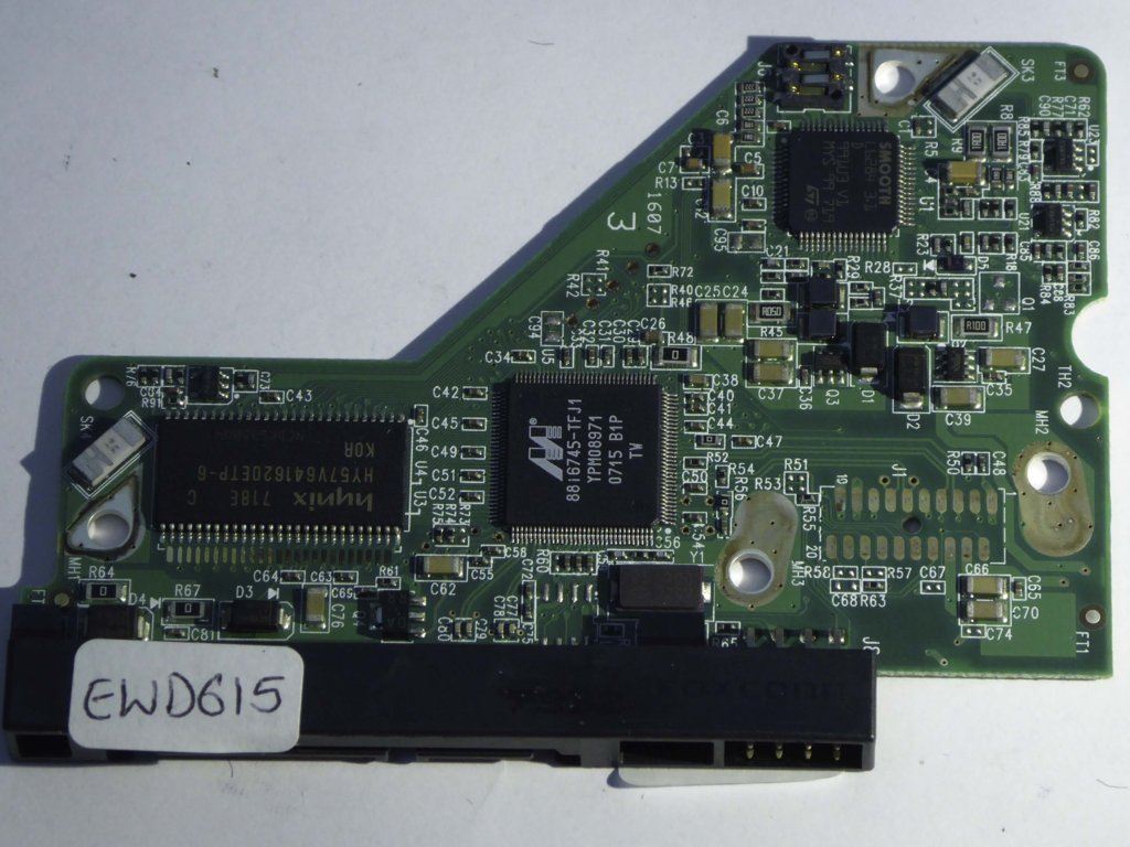 Western Digital WD5000AAJS-22YFA0 2060-701477-002 REV A  PCB for Sale