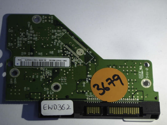 Western Digital WD5000AAKS-00TMA0 2060-701477-001 REV A  PCB for Sale