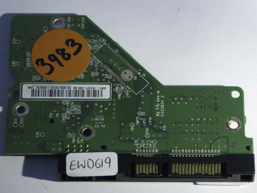 Western Digital WD5000AAKS-00TMA0 2060-701477-001 REV A  PCB for Sale