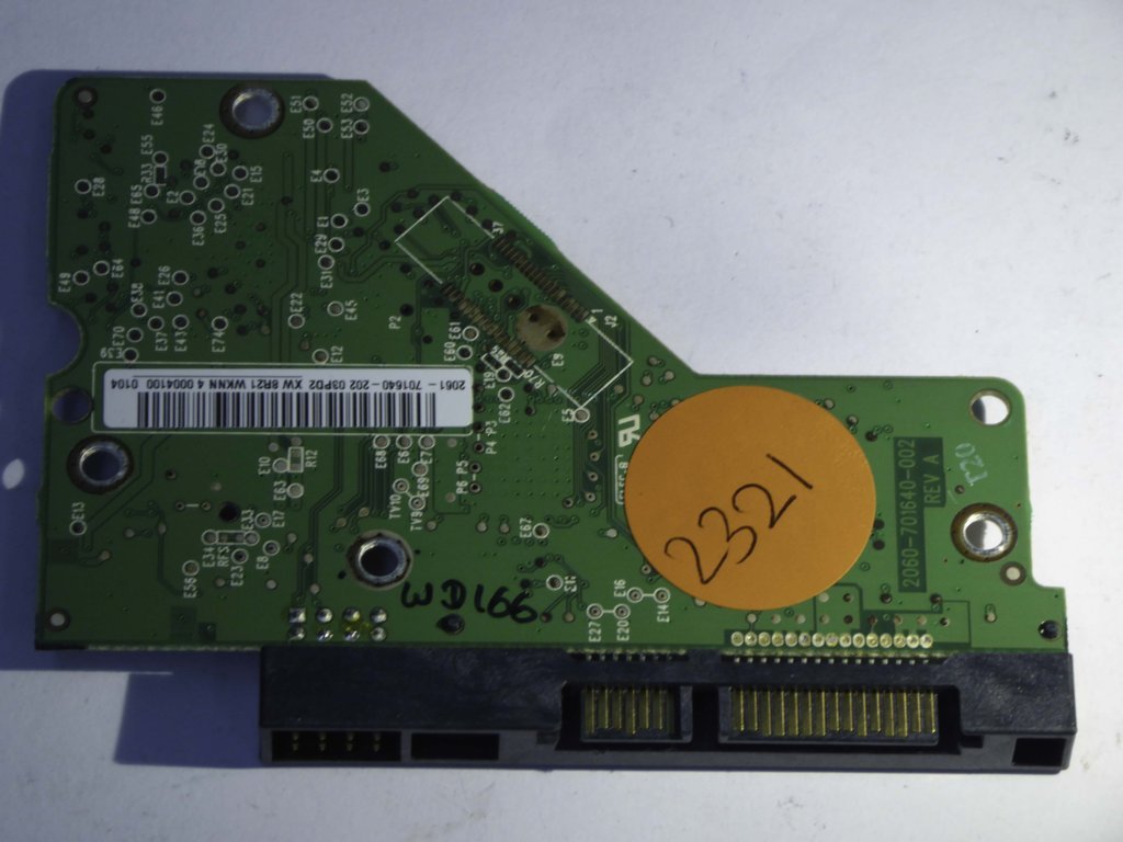 Western Digital WD5000AAKS-00V1A0 2060-701640-002 REV A  PCB for Sale