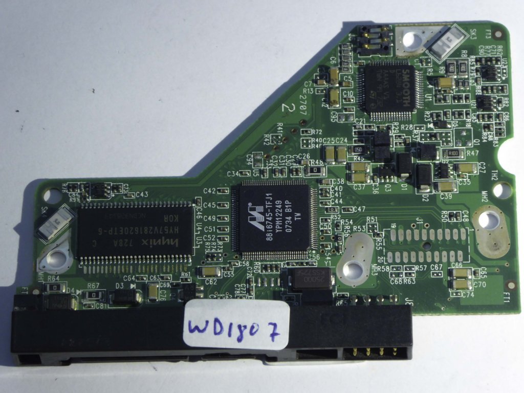 Western Digital WD5000AAKS-00YGA0 2060-701477-002 REV A [2 AVAILABLE]  PCB for Sale
