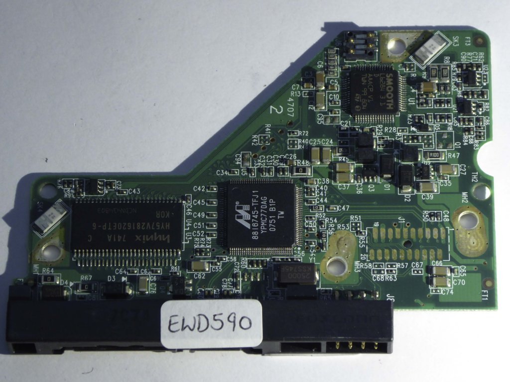 Western Digital WD5000AAKS-22YGA0 2060-701477-002 REV A  PCB for Sale
