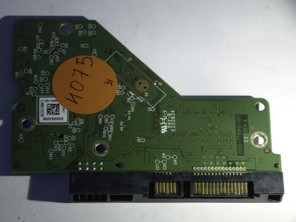 Western Digital WD5000AAKS-402AA0 2060-771640-005 REV A  PCB for Sale