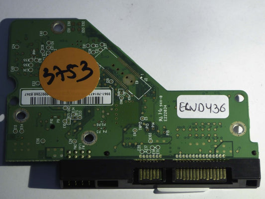 Western Digital WD5000AAKS-40YGA0 2060-701477-002 REV A  PCB for Sale