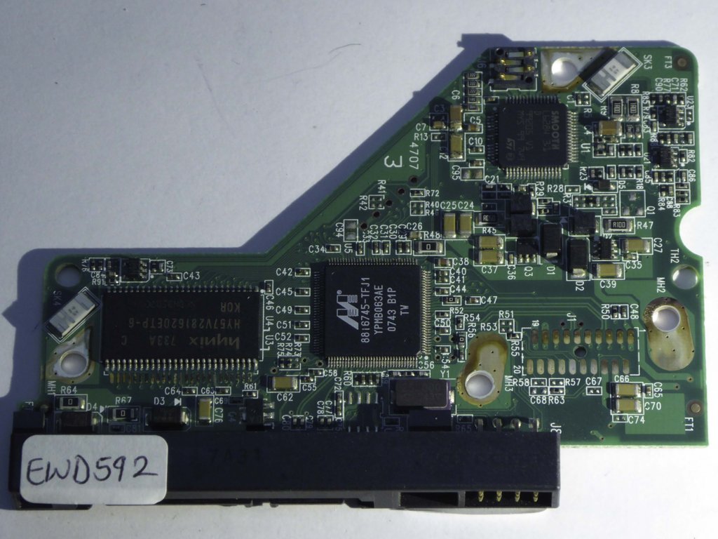Western Digital WD5000AAKS-40YGA0 2060-701477-002 REV A  PCB for Sale