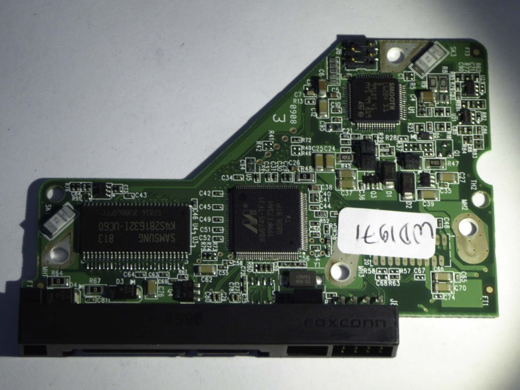 Western Digital WD5000AAKS-40YGA1 2060-701477-002 REV A  PCB for Sale