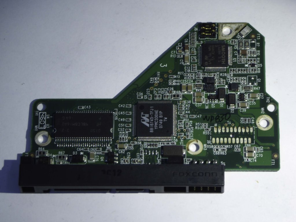 Western Digital WD5000AAKS-65YGA0 2060-701444-044 REV A  PCB for Sale