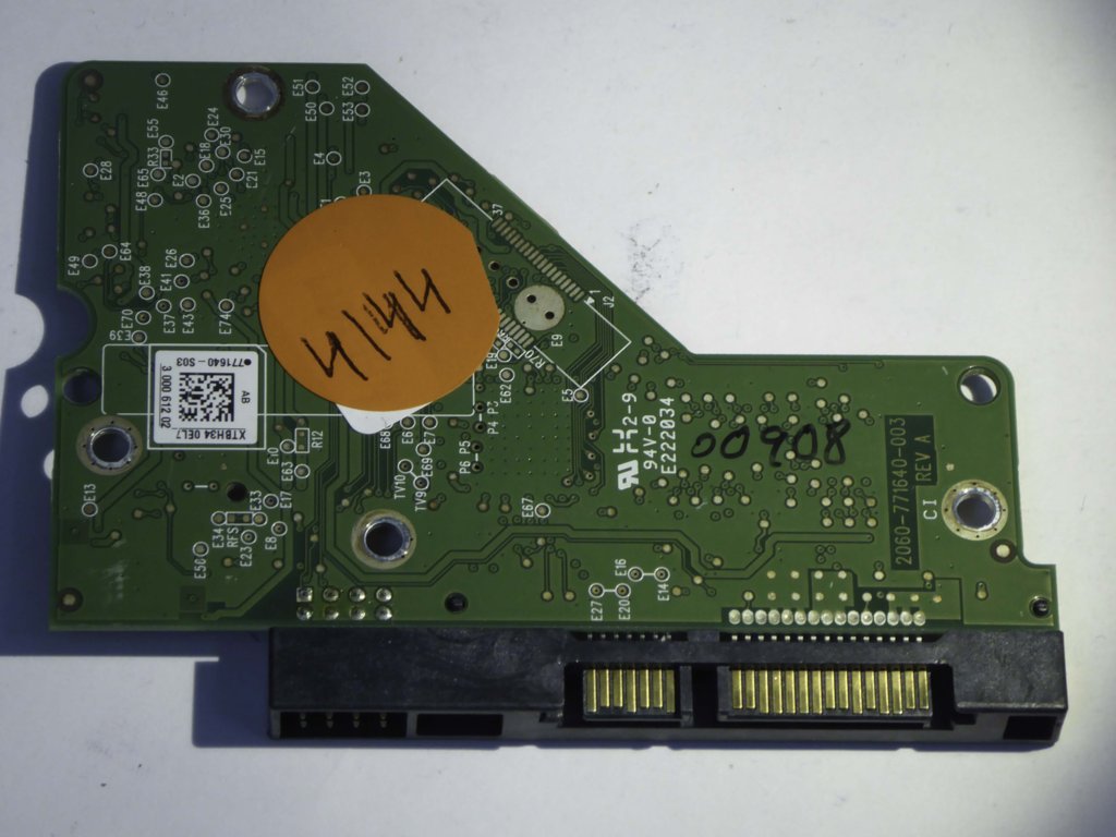 Western Digital WD5000AAKX-003CA0 2060-771640-003 REV A  PCB for Sale