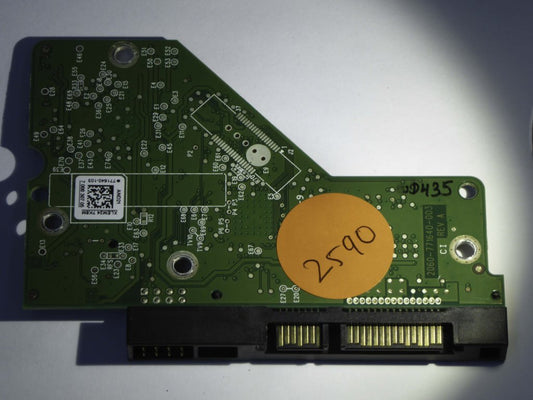 Western Digital WD5000AAKX-00ERMA0 2060-771640-003 REV A  PCB for Sale