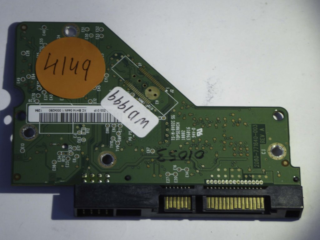 Carte Contrôleur (PCB) Pour Disque Dur Western Digital WD10EADS-00M2B0 - Pièce Détachée / Défectueuse