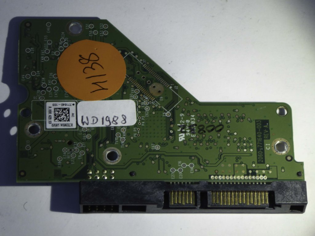 Western Digital WD5000AAKX-75U6AA0 2060-771640-003 REV A  PCB for Sale