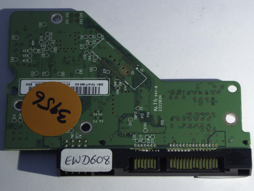 Western Digital WD5000AAVS-00ZTB0 2060-701477-002 REV A  PCB for Sale