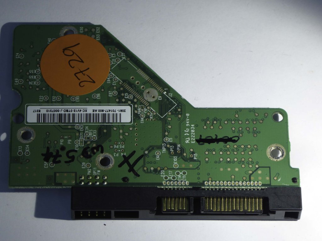 Western Digital WD5000ABYS-01TNA0 2060-701477-002 REV A  PCB for Sale