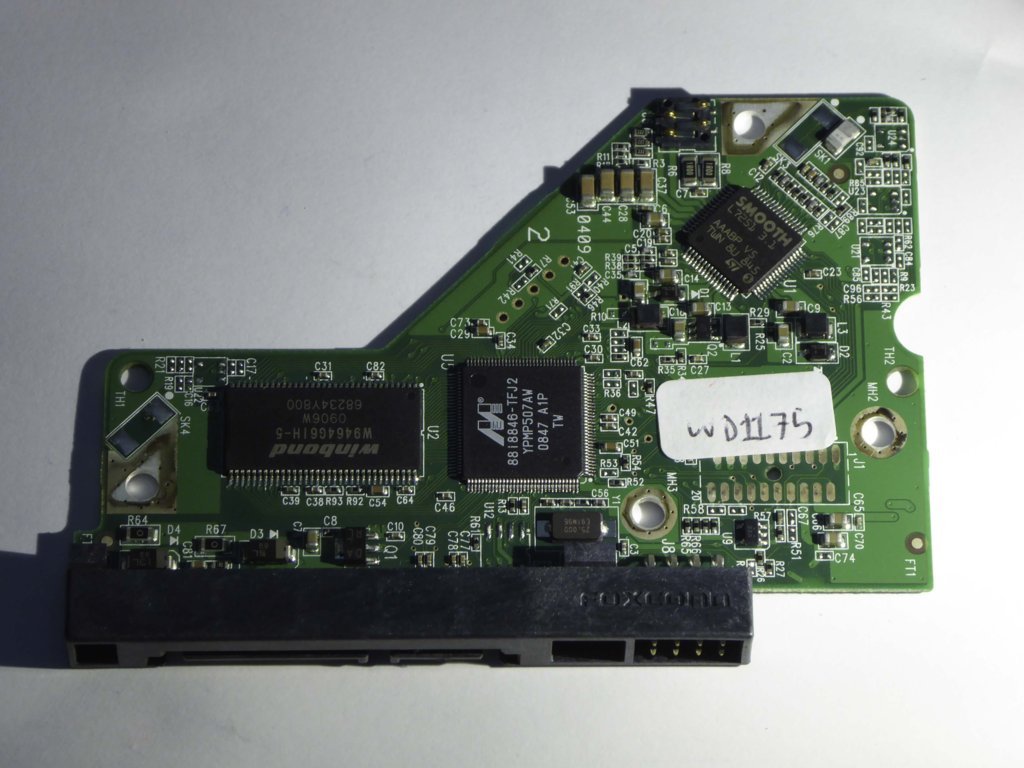 Western Digital WD5000AVVS-63H0B1 2060-701590-000 REV A  PCB for Sale