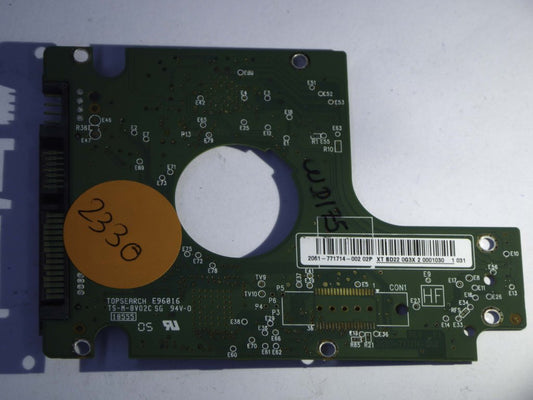 Western Digital WD5000BEKT-60KA9T0 2060-771714-002 REV P1  PCB for Sale