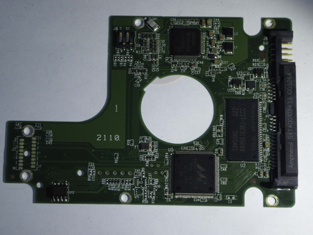 Western Digital WD5000BEKT-60KA9T0 2060-771714-002 REV P1  PCB for Sale