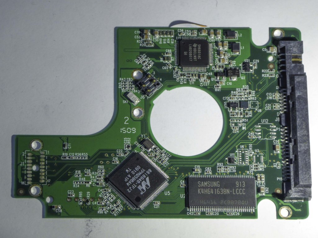 Western Digital WD5000BEVT-00A03T0 2060-701609-000 REV P1  PCB for Sale